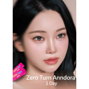 Anndora 1Day Zero Turn 2選色 日拋 散裝2P(門市現貨)